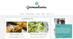 Desktop Screenshot of gourmandiseries.fr